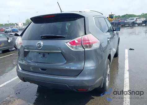 2016 Nissan Rogue Sl from USA, damaged, VIN 5N1AT2MV1GC748872